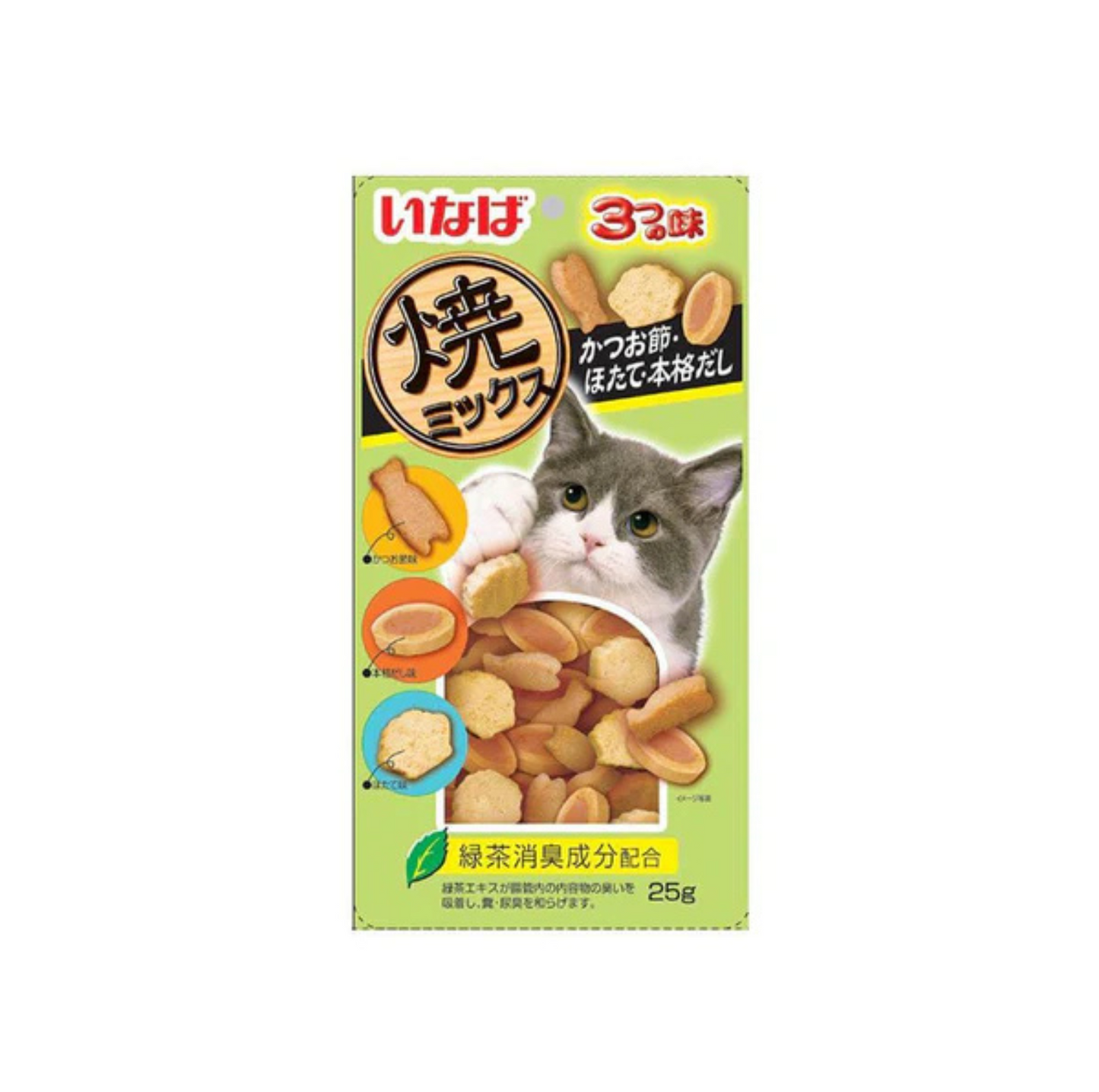 CIAO Soft Bits Mix Cat Treat (25g/pack) - {{product.type}} - PawPawUp