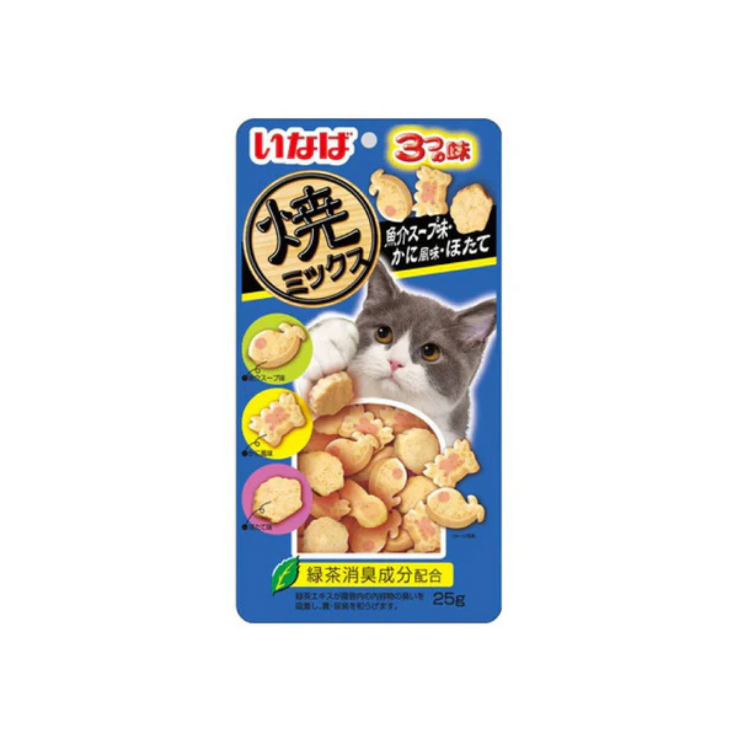 CIAO Soft Bits Mix Cat Treat (25g/pack) - {{product.type}} - PawPawUp