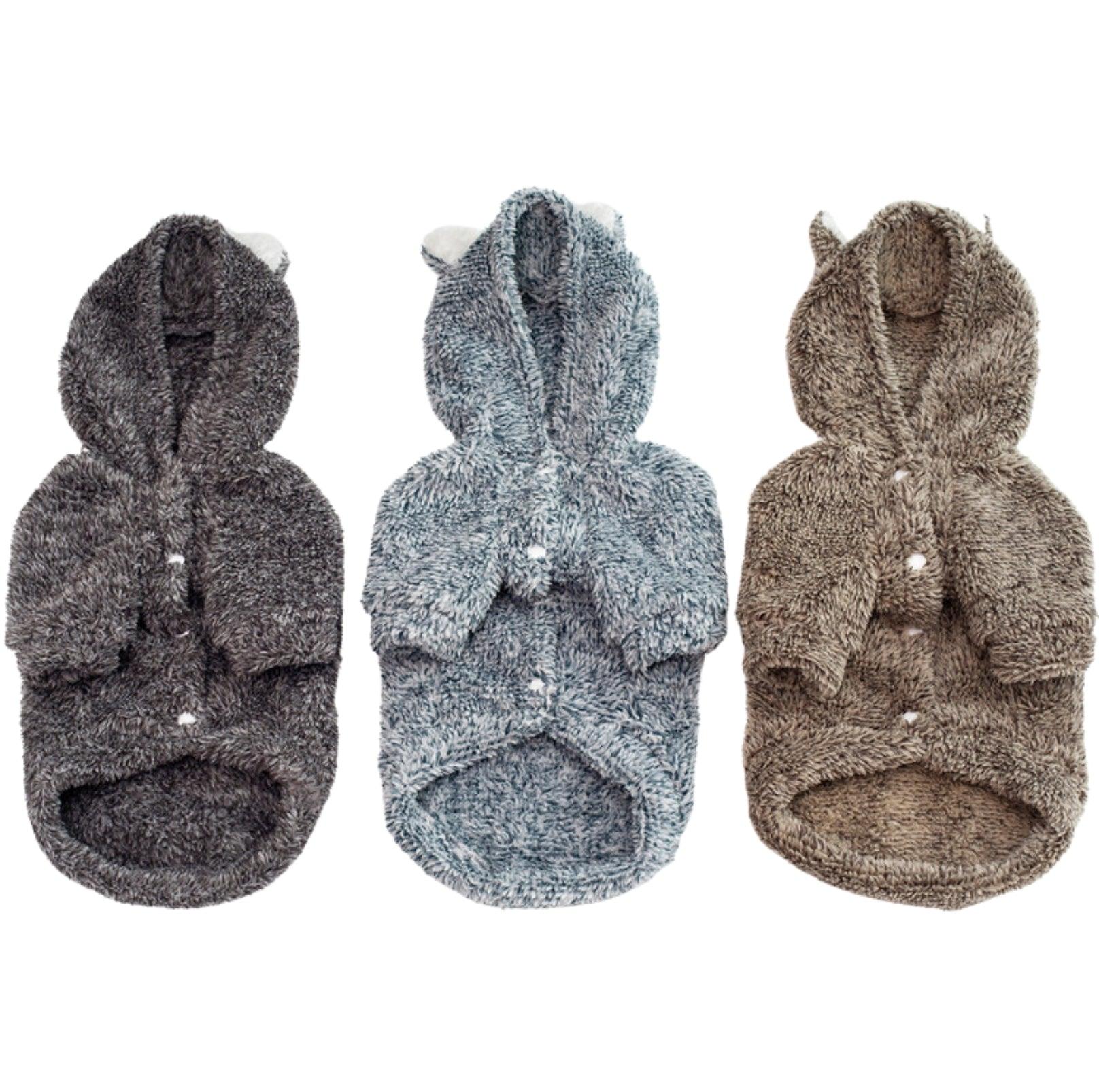 Cozy Koala Double-Fleece Dog Jacket - {{product.type}} - PawPawUp