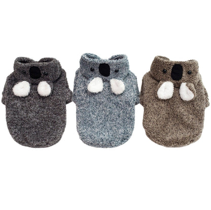 Cozy Koala Double-Fleece Dog Jacket - {{product.type}} - PawPawUp