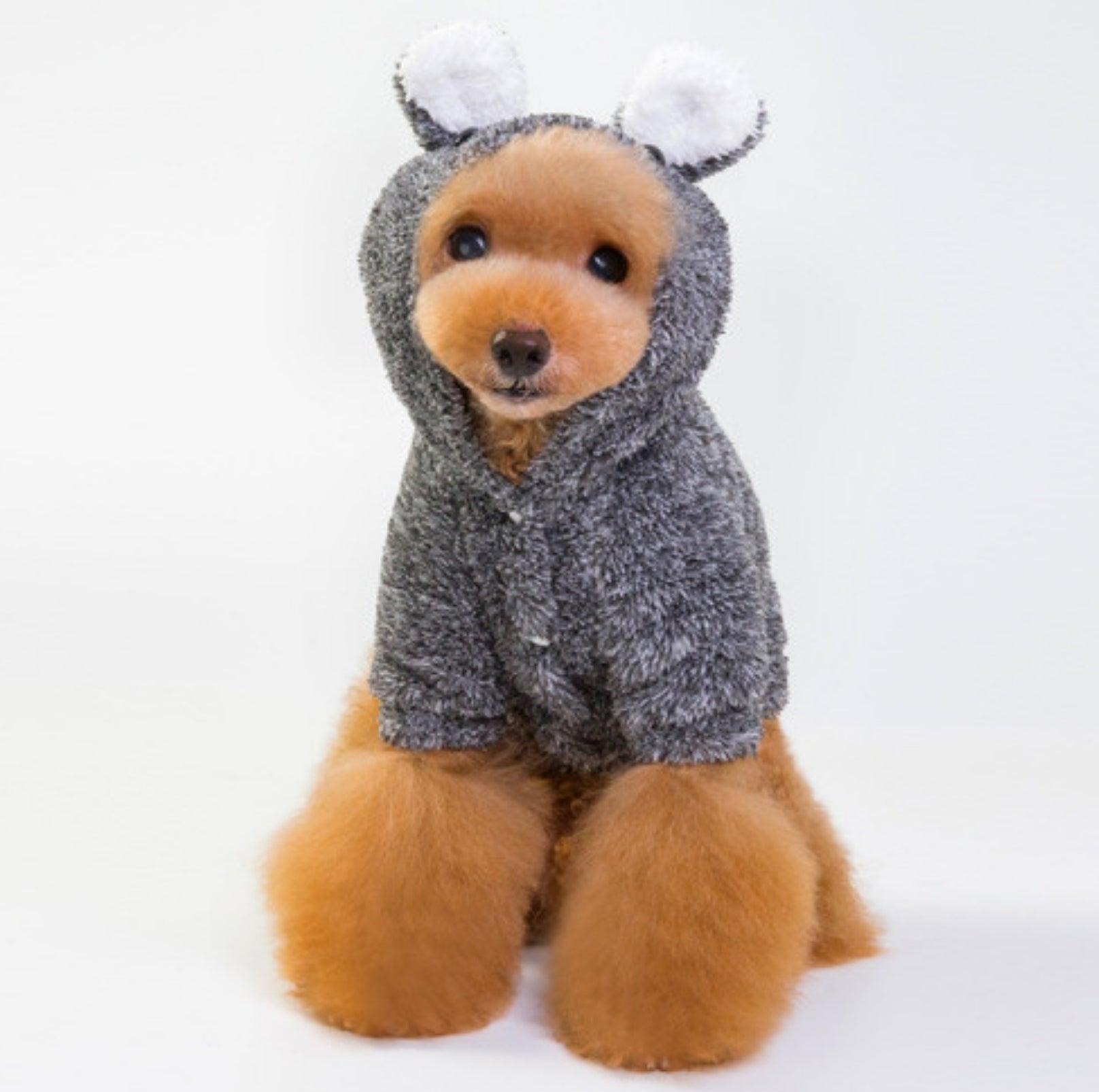 Cozy Koala Double-Fleece Dog Jacket - {{product.type}} - PawPawUp