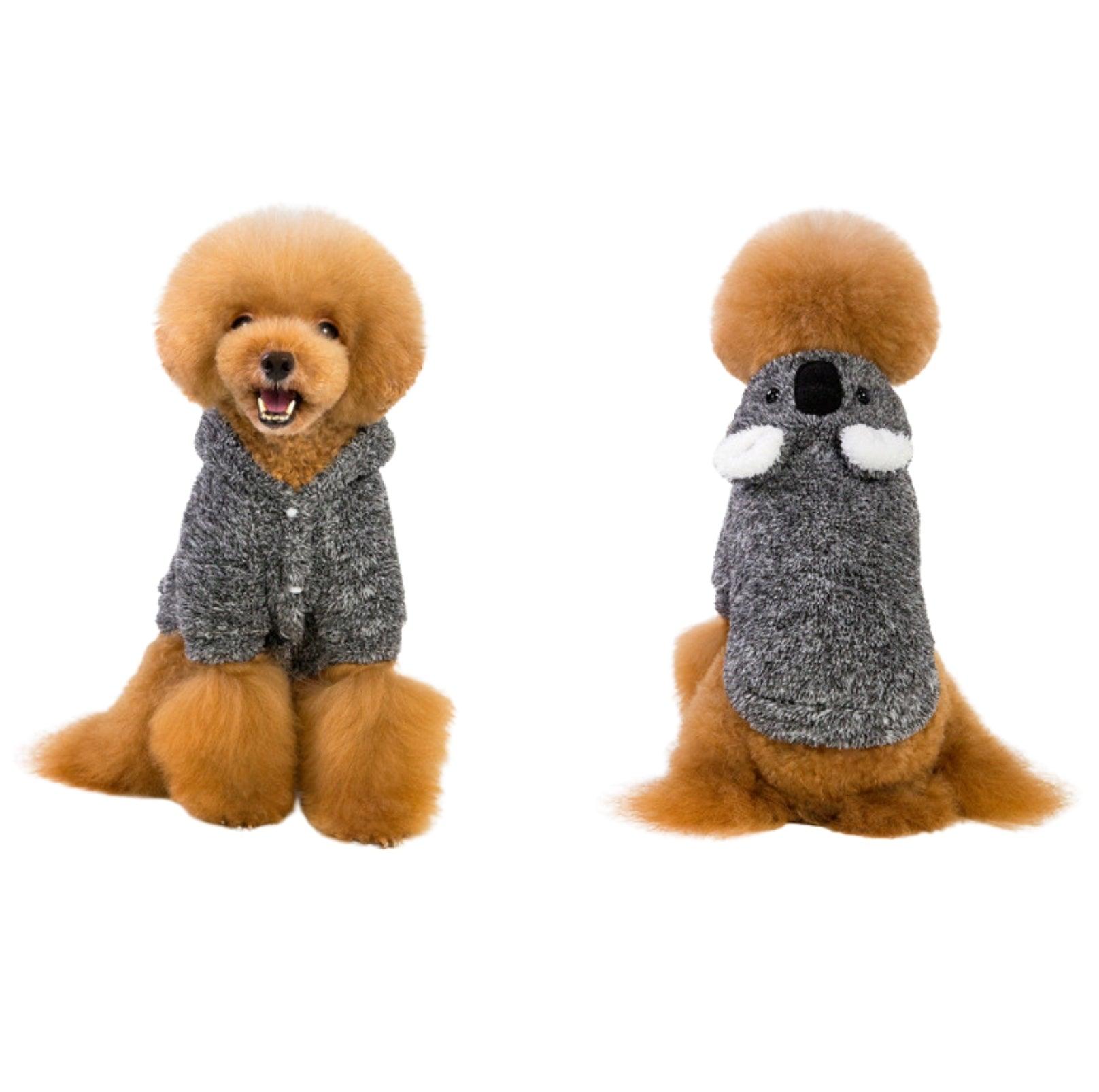 Cozy Koala Double-Fleece Dog Jacket - {{product.type}} - PawPawUp