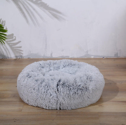 Cozy Plush Pet Bed - Warm and Durable Bedding for Cats and Dogs - {{product.type}} - PawPawUp