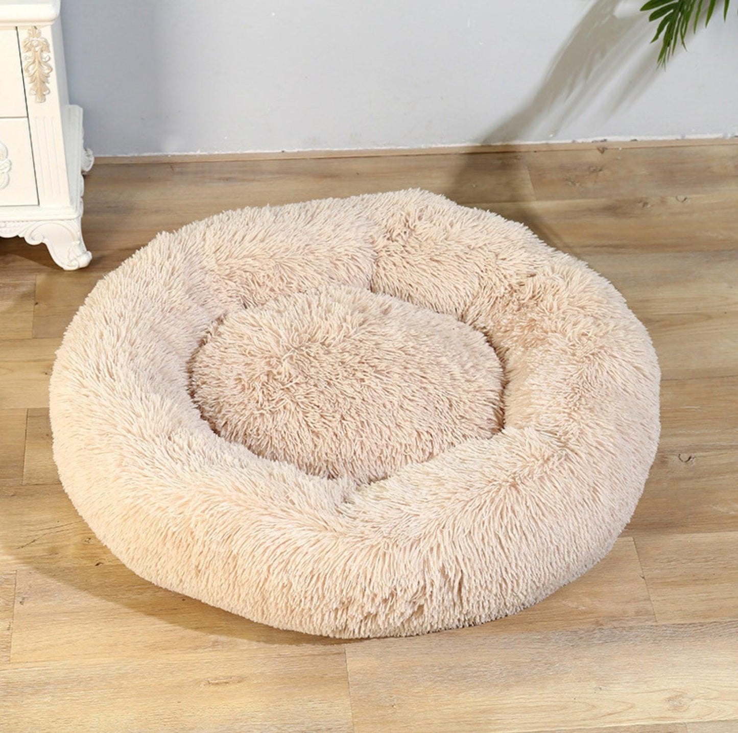 Cozy Plush Pet Bed - Warm and Durable Bedding for Cats and Dogs - {{product.type}} - PawPawUp