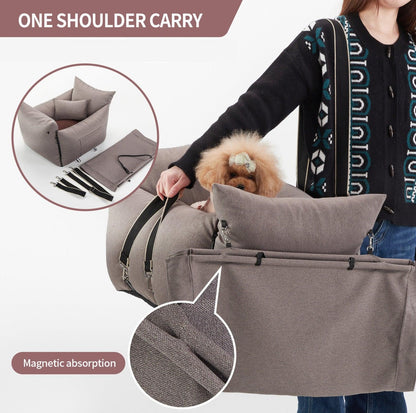 DOTOUUD 3-in-1 Pet Car Seat & Bed - {{product.type}} - PawPawUp