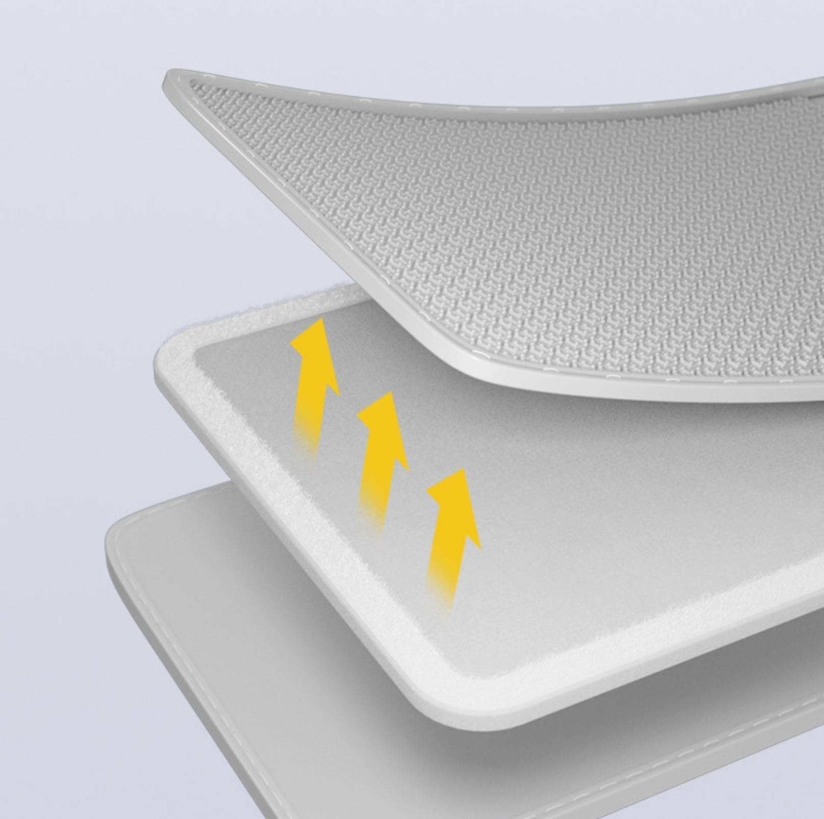 Dual-Layer Honeycomb Cat Litter Mat - Easy Clean, Non-Slip - {{product.type}} - PawPawUp