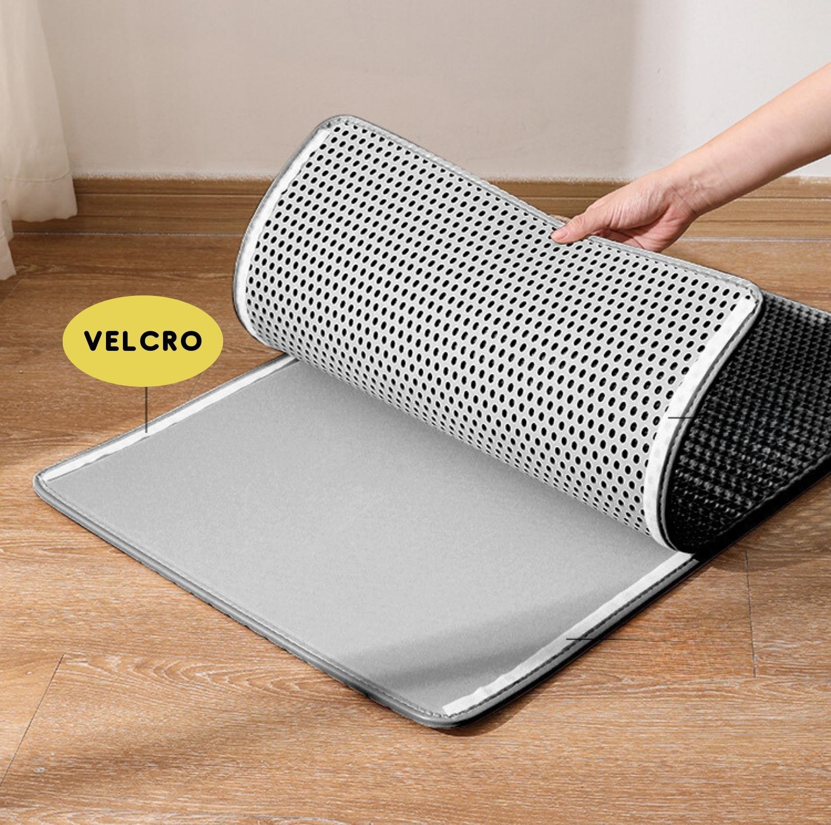 Dual-Layer Honeycomb Cat Litter Mat - Easy Clean, Non-Slip - {{product.type}} - PawPawUp