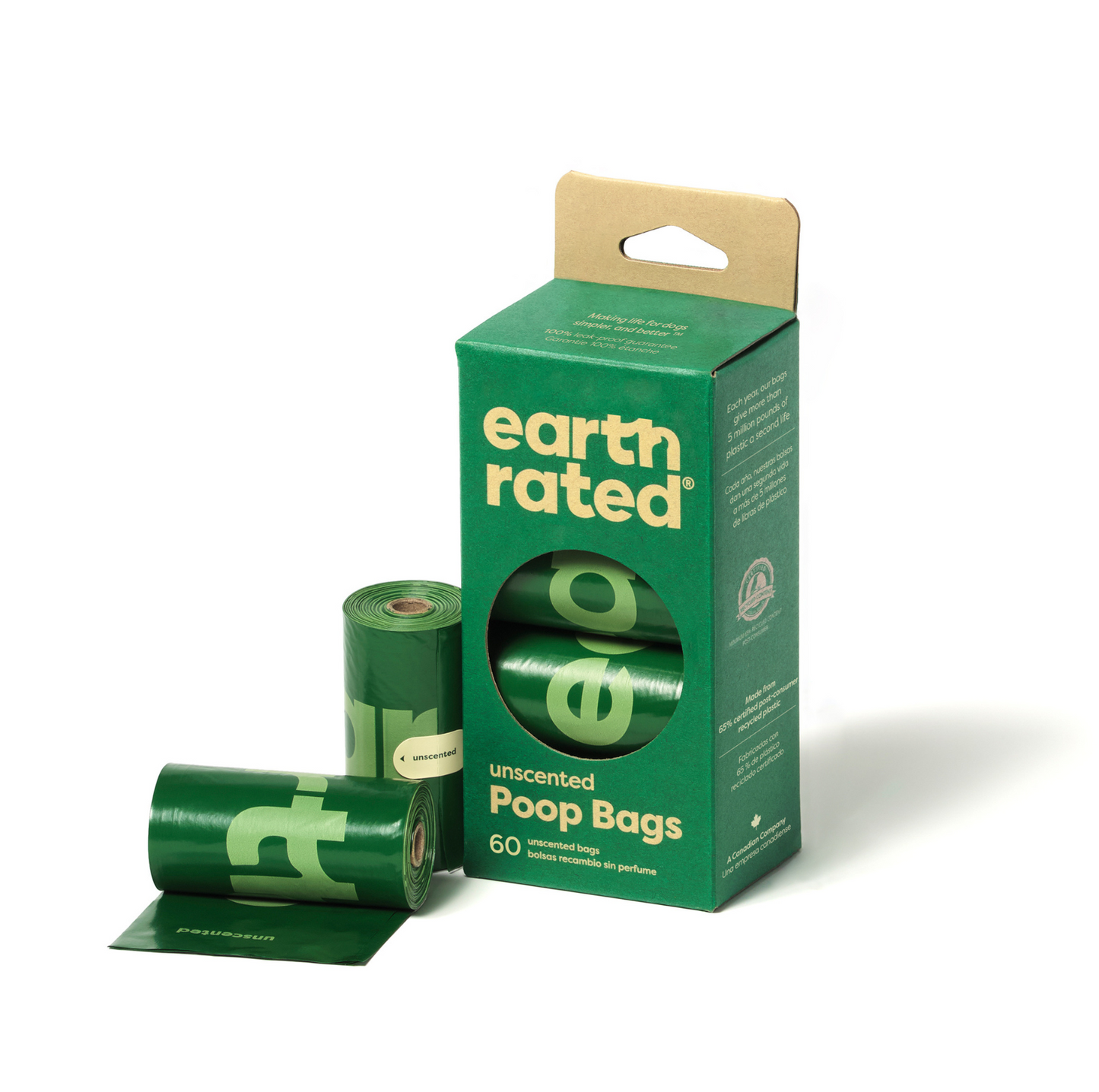 Earth Rated Dog Poo Bags Refill Rolls - {{product.type}} - PawPawUp