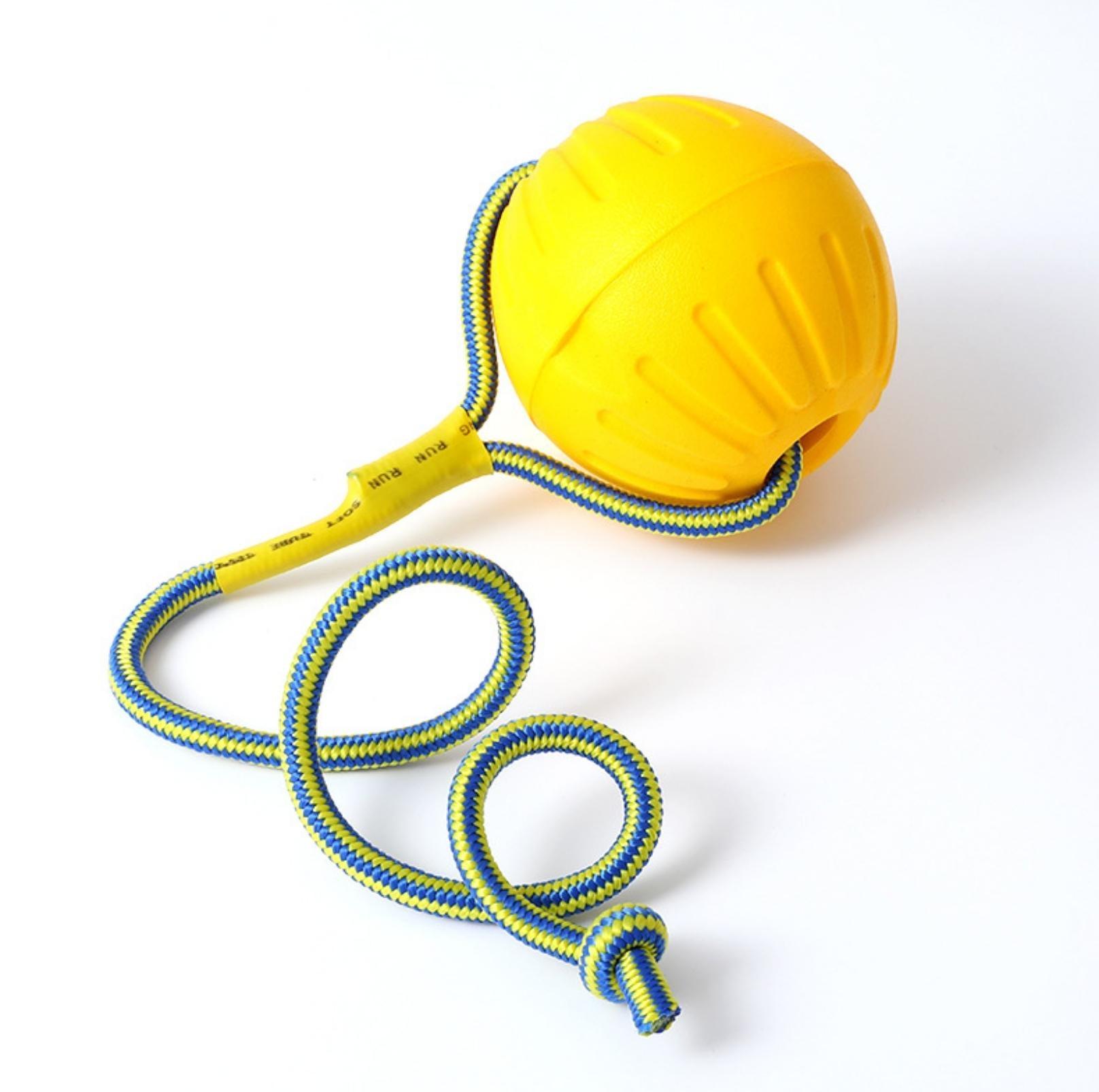 EVA Foam Dog Outdoor Training Toys - Ball & Tug Ring Styles - {{product.type}} - PawPawUp