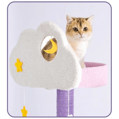 Fantasy Series - Galaxy Echo Super Large Cat Tree With Scratching Post (Height 170cm) - {{product.type}} - PawPawUp