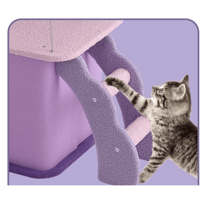 Fantasy Series - Galaxy Echo Super Large Cat Tree With Scratching Post (Height 170cm) - {{product.type}} - PawPawUp