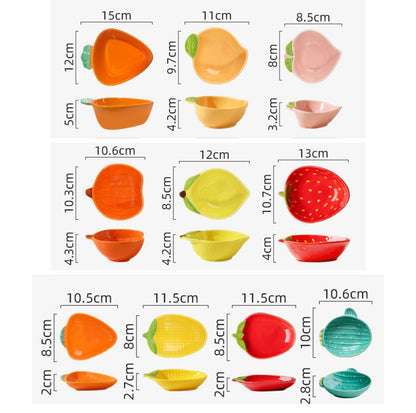 Fruit-shaped Small Animal Feeding Bowl - {{product.type}} - PawPawUp