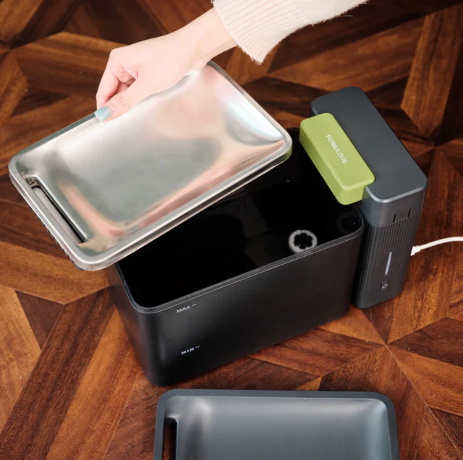 Furbulous Cube Smart Pet Water Fountain - {{product.type}} - PawPawUp