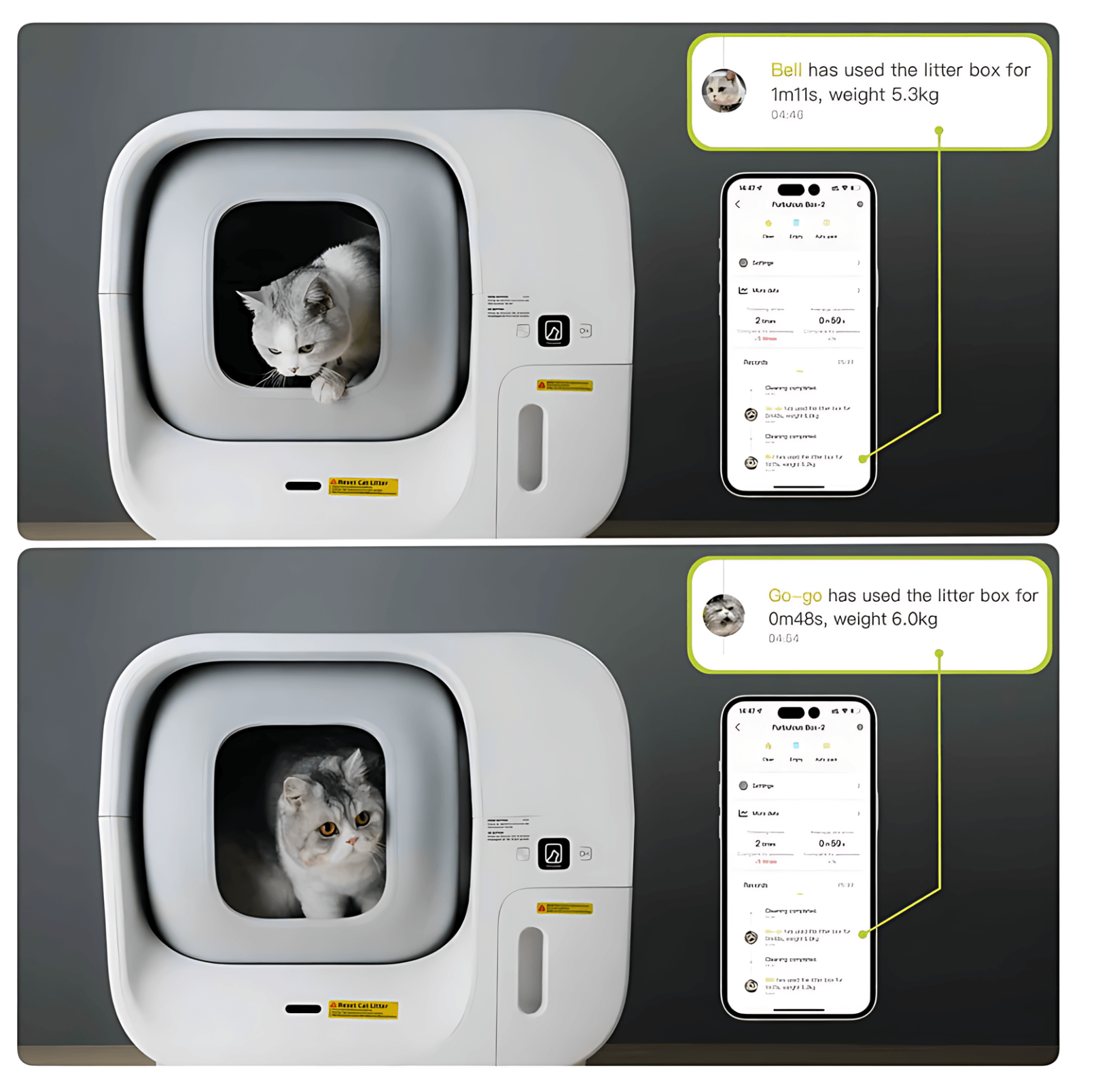 Furbulous Smart Cat Litter Box (Updated version) - Automatic Self-Cleaning with App Control and Remote Monitoring - {{product.type}} - PawPawUp