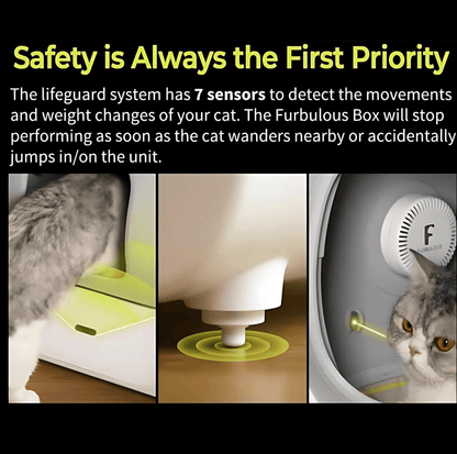 Furbulous Smart Cat Litter Box (Updated version) - Automatic Self-Cleaning with App Control and Remote Monitoring - {{product.type}} - PawPawUp