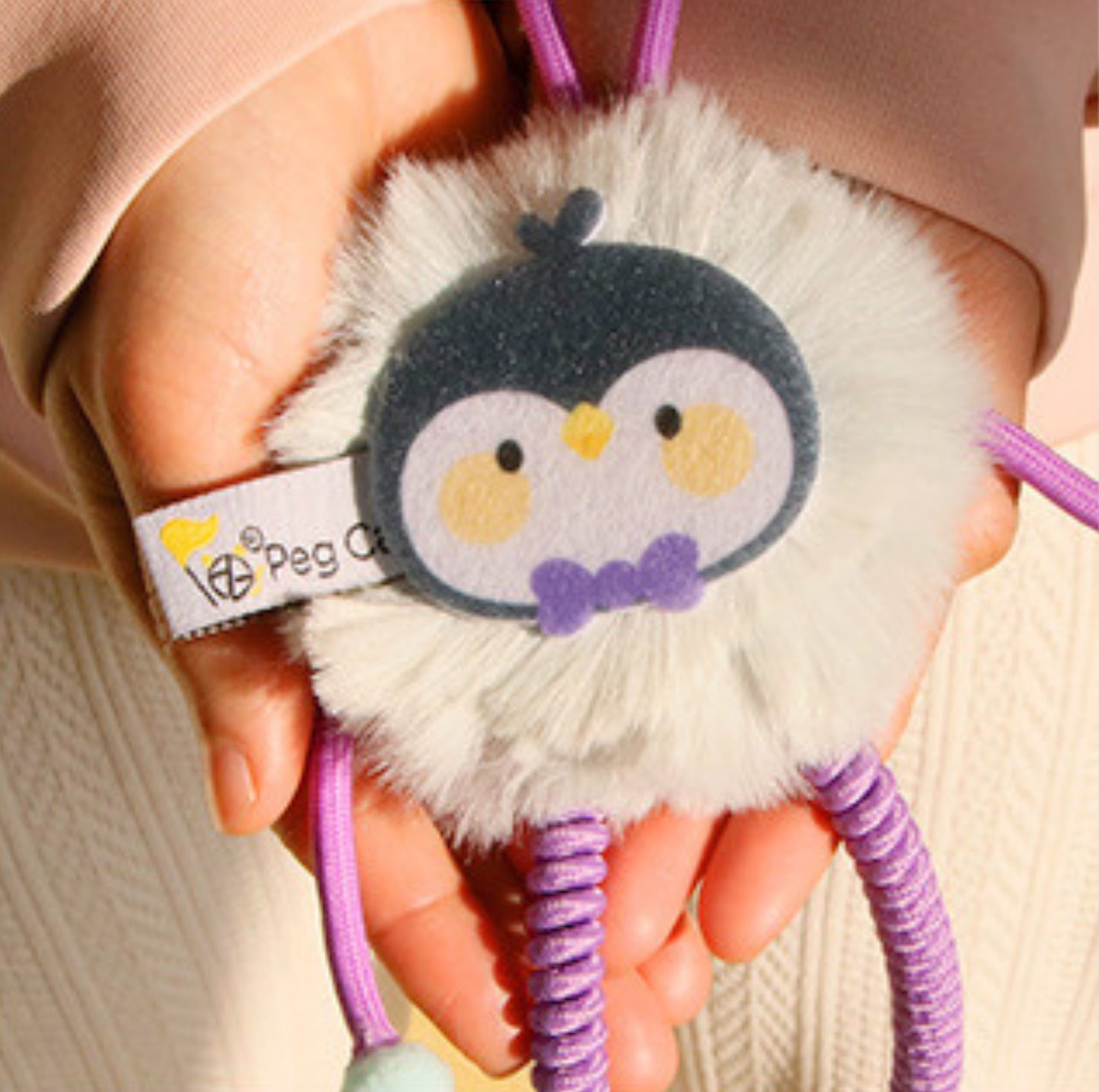 Hanging Plush Cat Toy with Catnip, Bell and Stretch Straps - {{product.type}} - PawPawUp