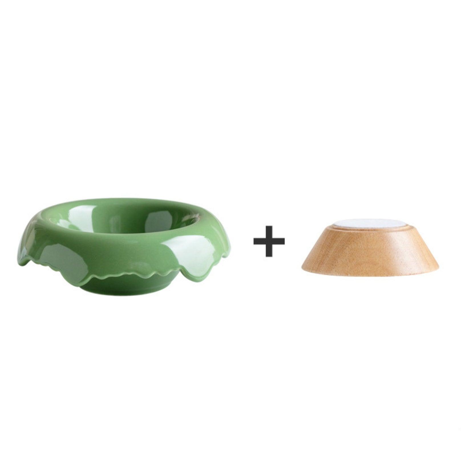 Ice Cream Styled Detatchable Lead-Free Ceramic Pet Food Bowls - {{product.type}} - PawPawUp