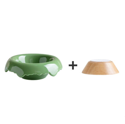 Ice Cream Styled Detatchable Lead-Free Ceramic Pet Food Bowls - {{product.type}} - PawPawUp