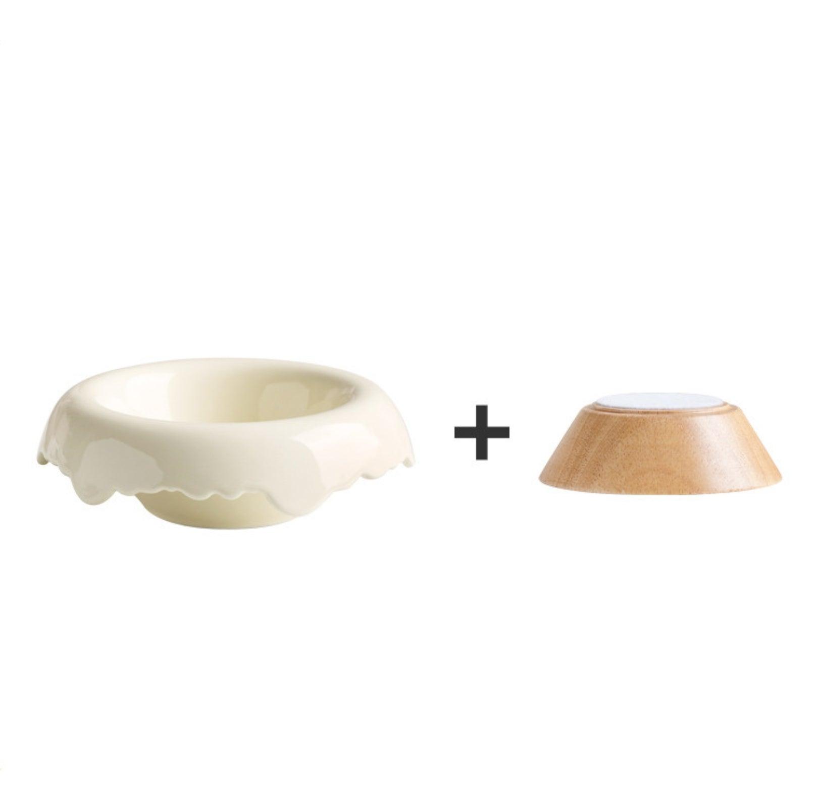 Ice Cream Styled Detatchable Lead-Free Ceramic Pet Food Bowls - {{product.type}} - PawPawUp