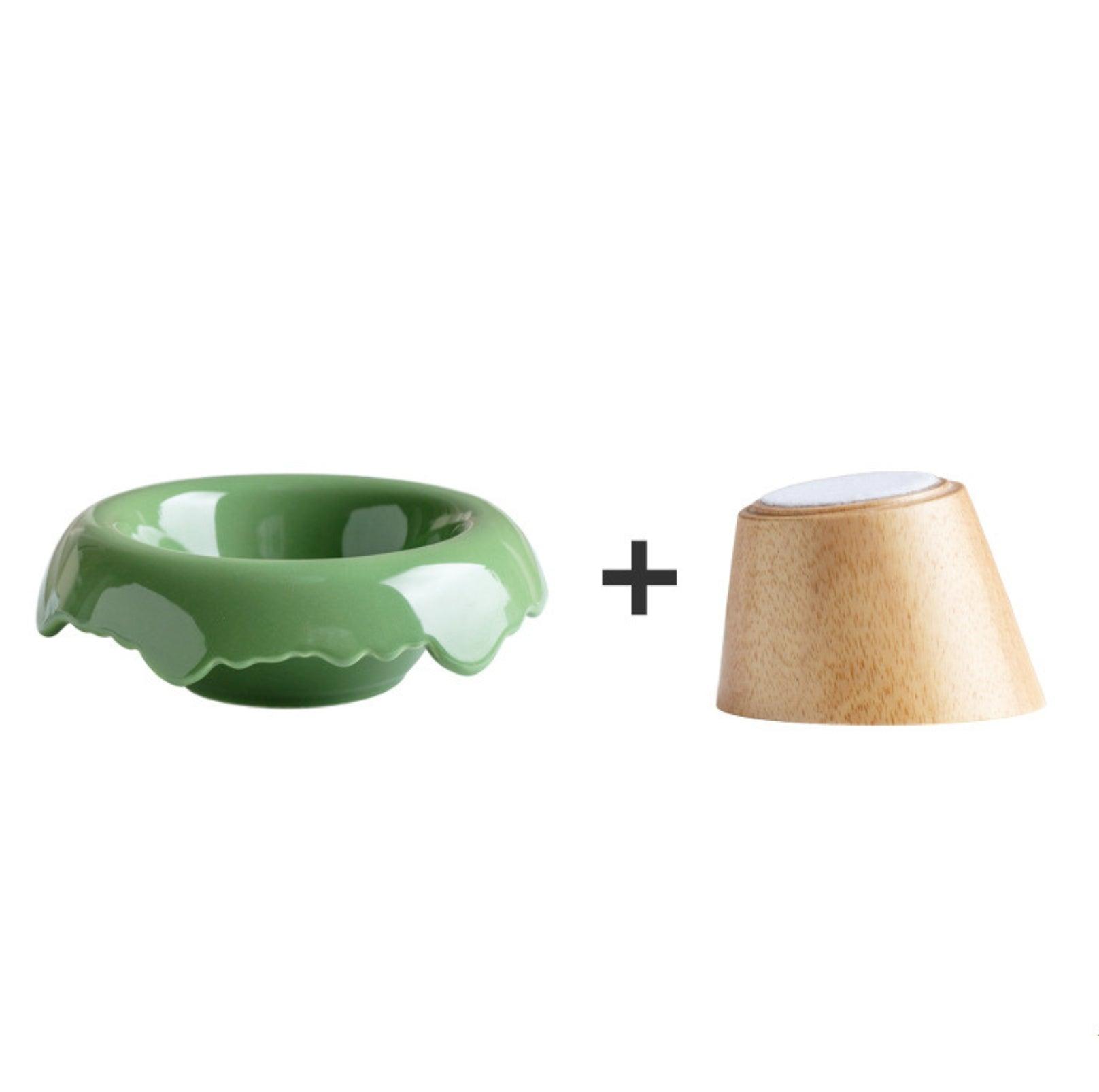 Ice Cream Styled Detatchable Lead-Free Ceramic Pet Food Bowls - {{product.type}} - PawPawUp