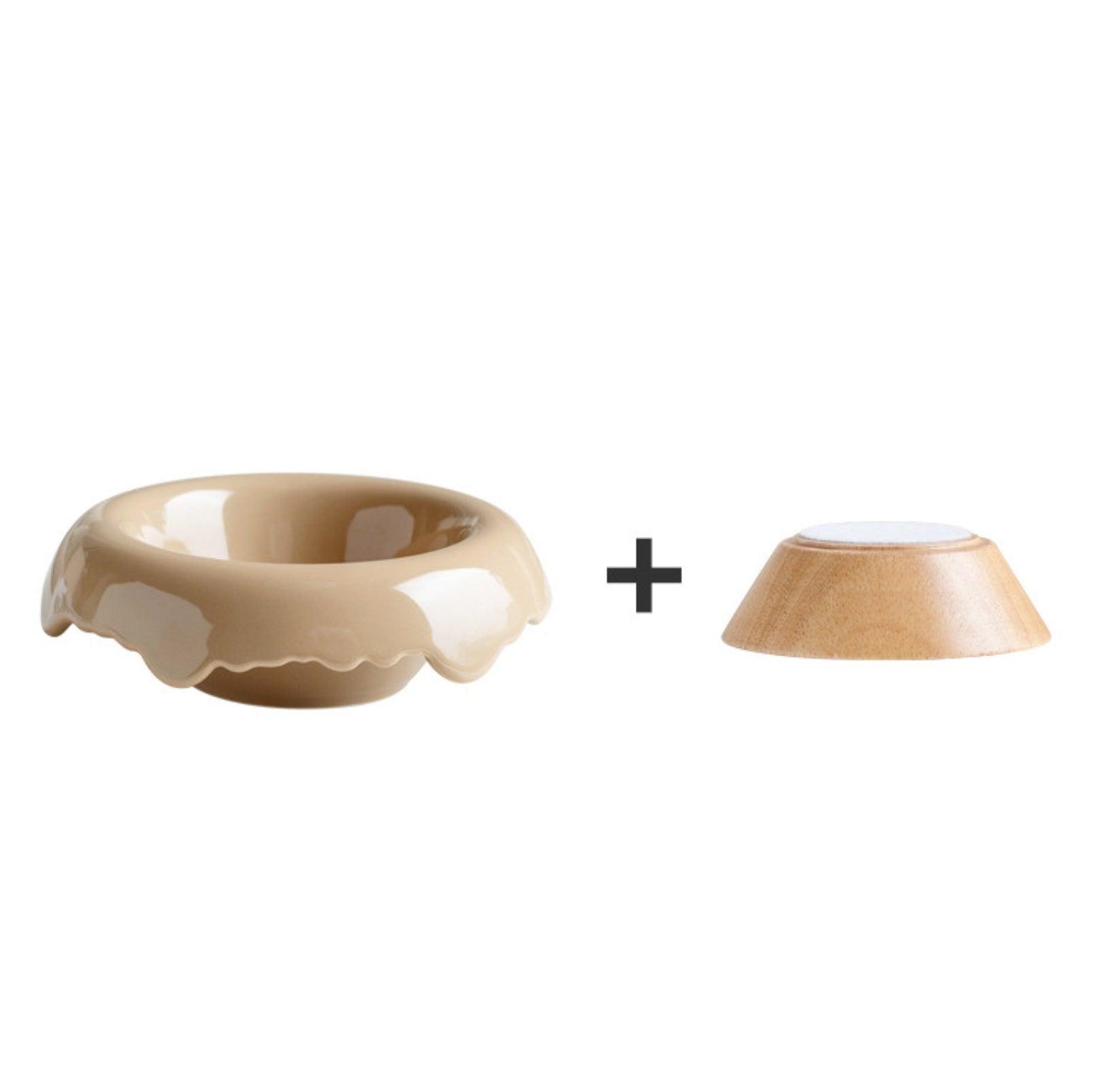 Ice Cream Styled Detatchable Lead-Free Ceramic Pet Food Bowls - {{product.type}} - PawPawUp
