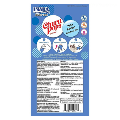 INABA Cat Churu Pops Cat Chewy Treats (60g) - {{product.type}} - PawPawUp