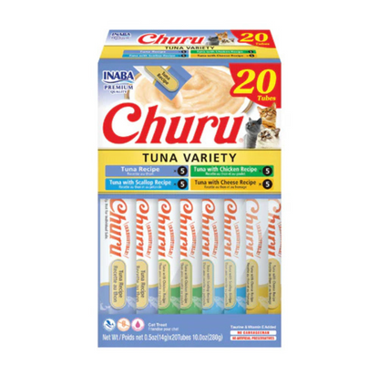 INABA Cat Churu Puree Series Cat Tube Box (20p/box) - {{product.type}} - PawPawUp