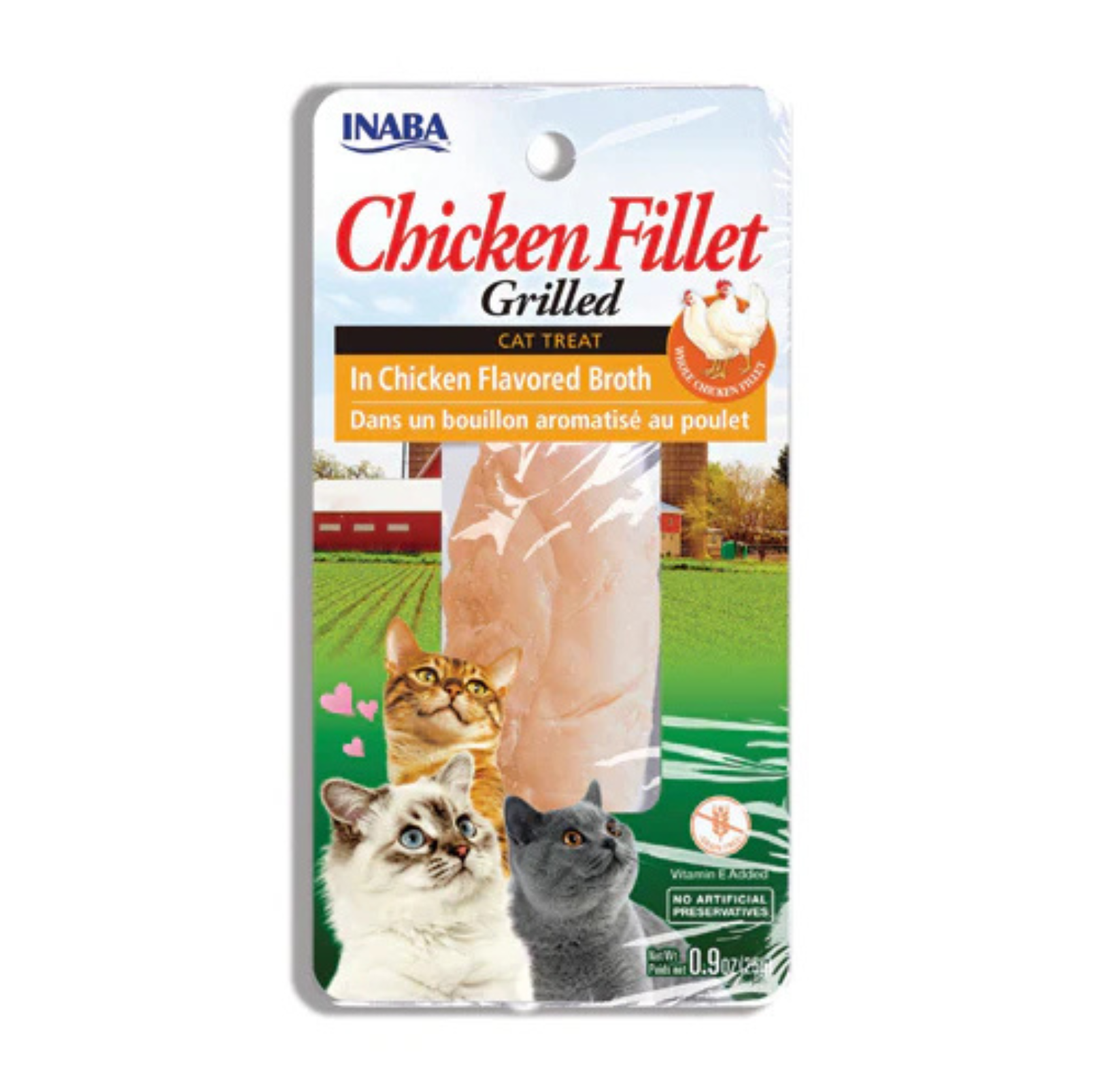 Inaba Cat Grilled Chicken Fillet 15G - {{product.type}} - PawPawUp