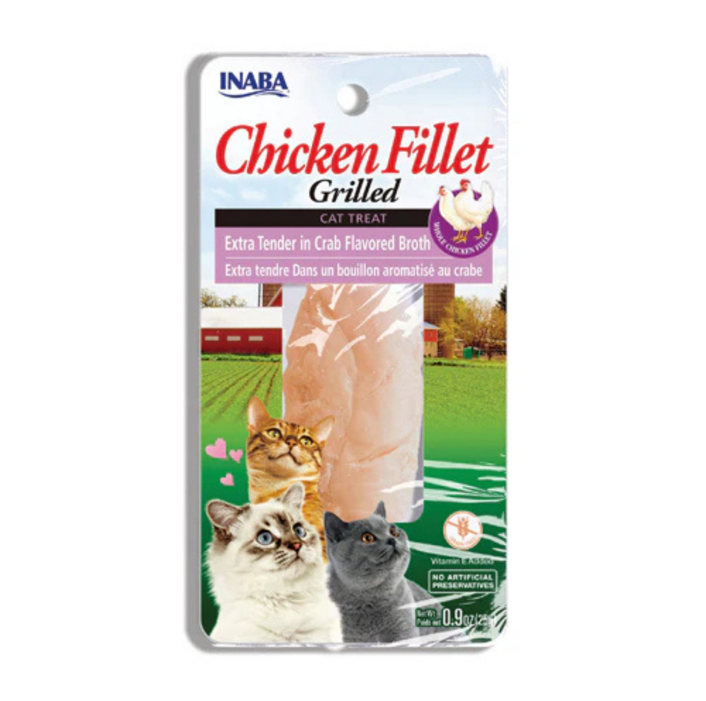 Inaba Cat Grilled Chicken Fillet 15G - {{product.type}} - PawPawUp