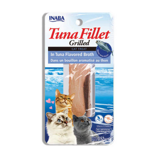 INABA Cat Grilled Tuna Fillet 15G - {{product.type}} - PawPawUp