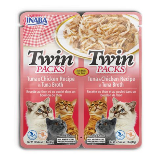 INABA Cat Twin Packs 80G - {{product.type}} - PawPawUp