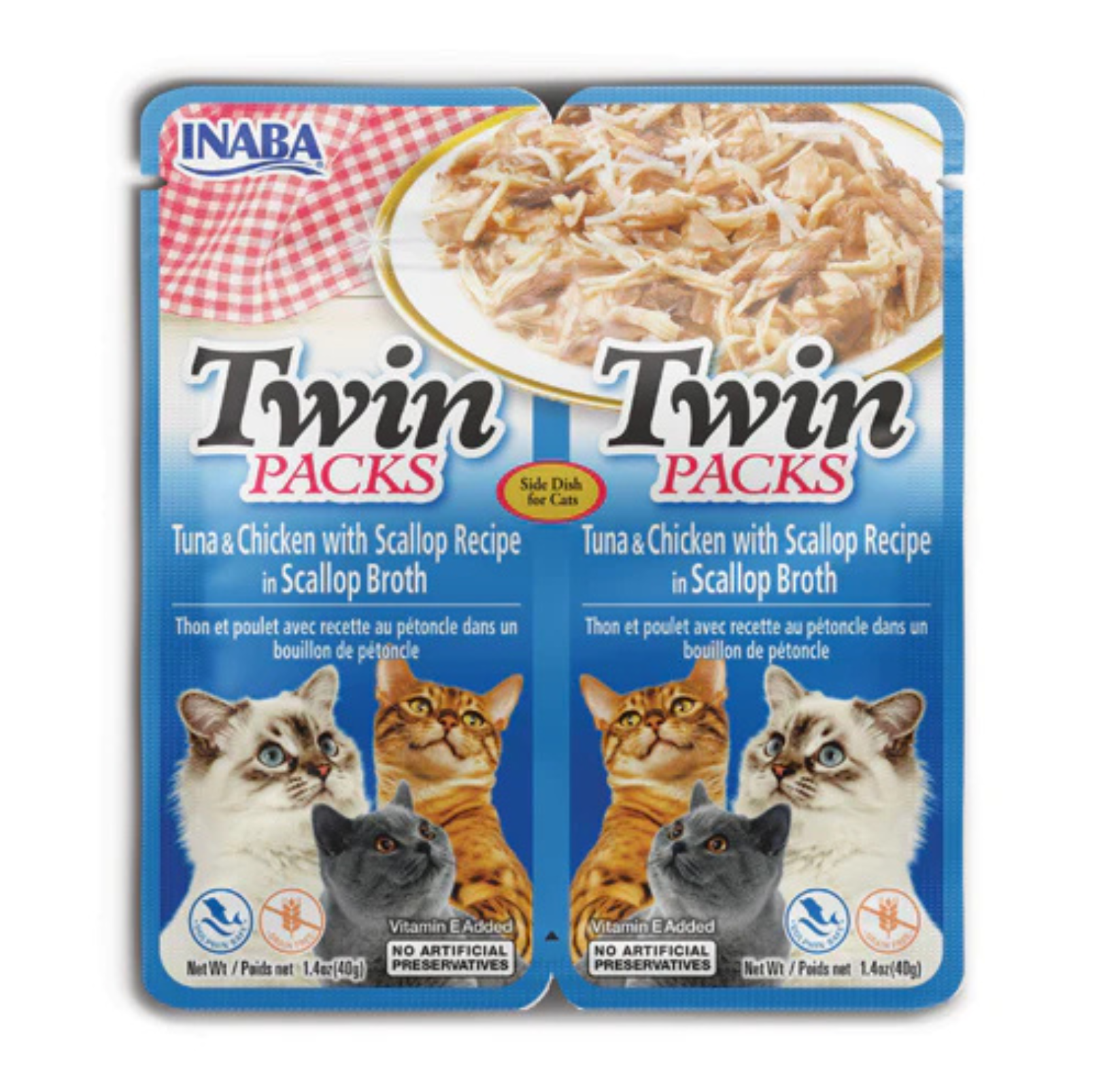 INABA Cat Twin Packs 80G - {{product.type}} - PawPawUp