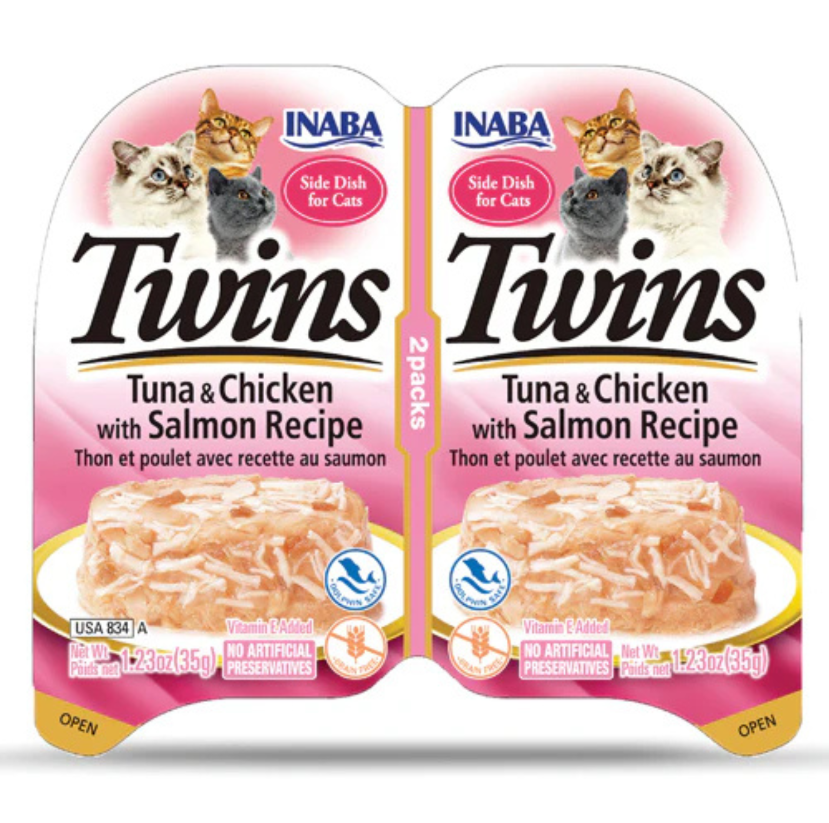 INABA Cat Twins Chicken Recipe 70G - {{product.type}} - PawPawUp