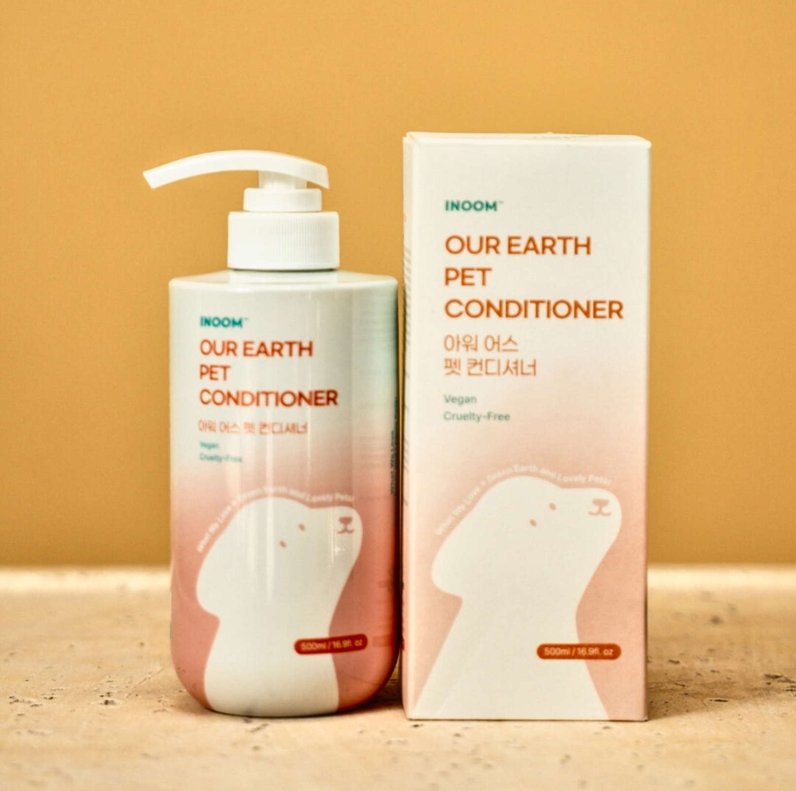 INOOM OUR EARTH Plant-Based Pet Shampoo & Conditioner - Vegan, Cruelty-Free - {{product.type}} - PawPawUp