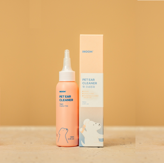 INOOM Pet Ear Cleaner - Vegan, Cruelty-Free - {{product.type}} - PawPawUp