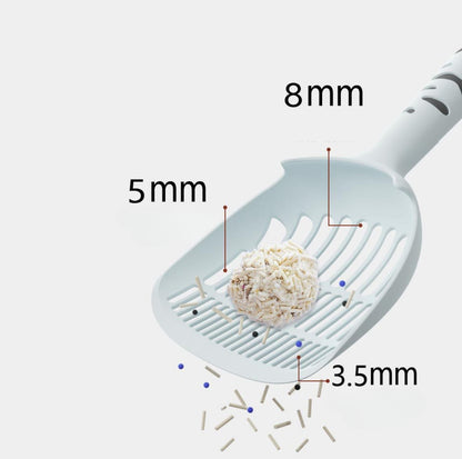 Large Long-Handled Cat Litter Scoop with Multi-Size Mesh - {{product.type}} - PawPawUp
