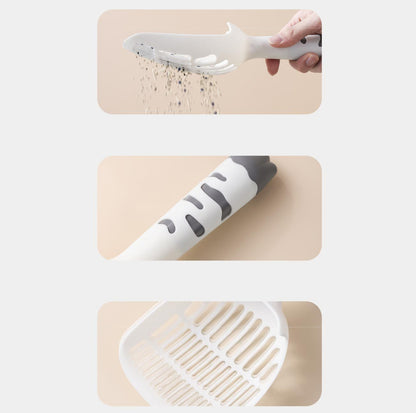 Large Long-Handled Cat Litter Scoop with Multi-Size Mesh - {{product.type}} - PawPawUp
