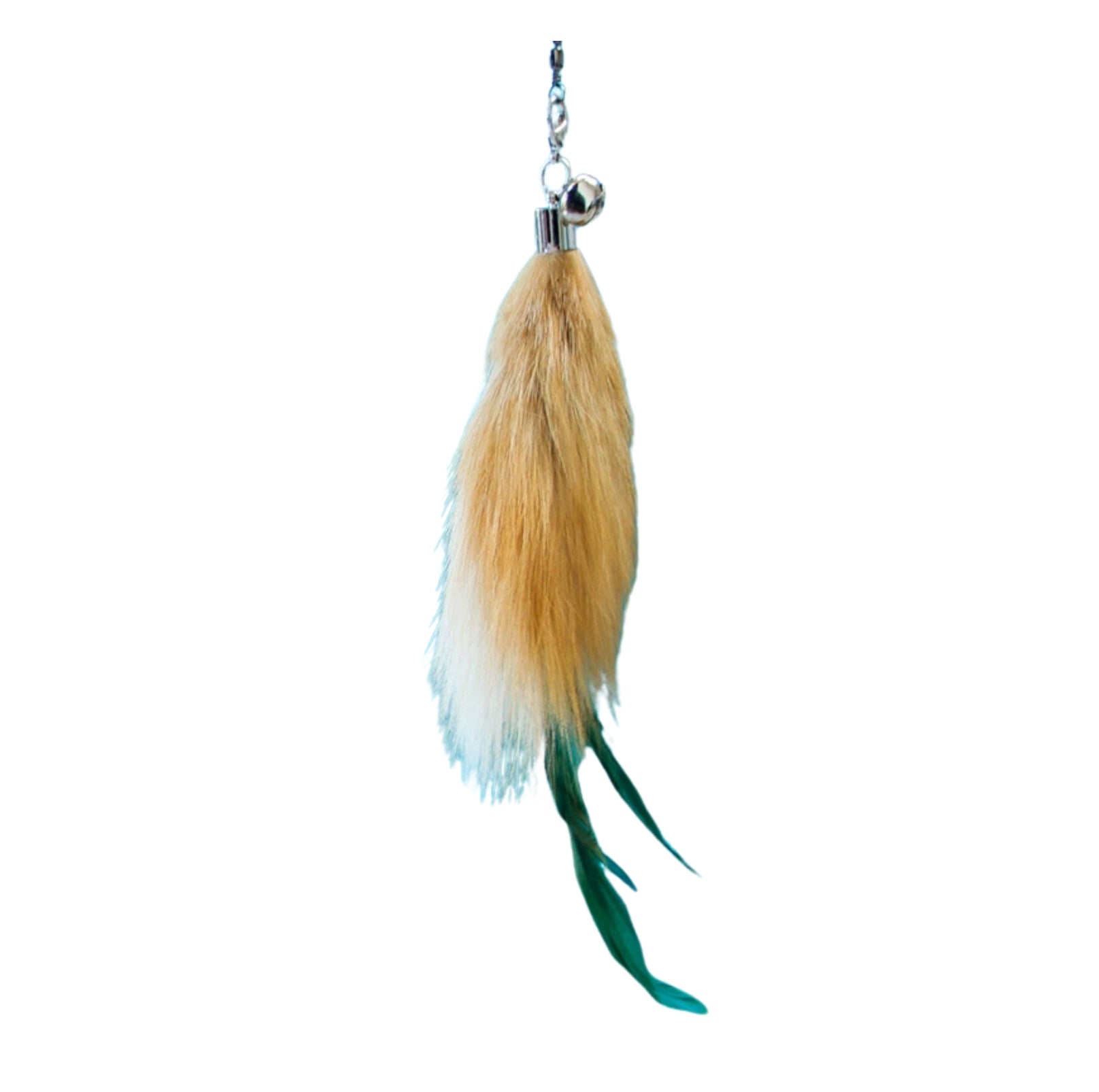 Length Adjustable Telescopic Cat Teaser with Faux Fox Fur Head - {{product.type}} - PawPawUp