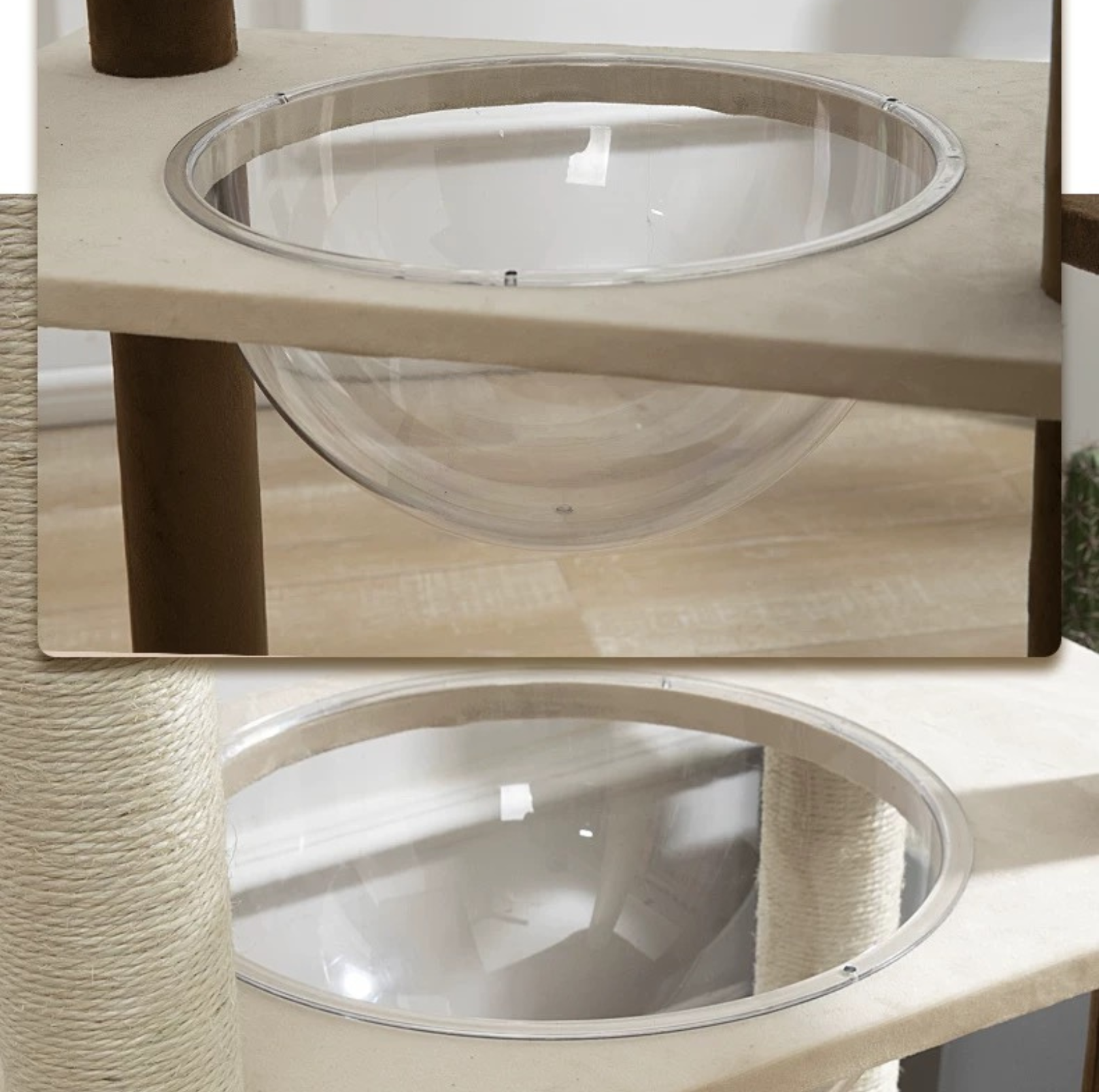 Luxury Japanese-Style Cat Tree with Large Bed – 90906 - {{product.type}} - PawPawUp