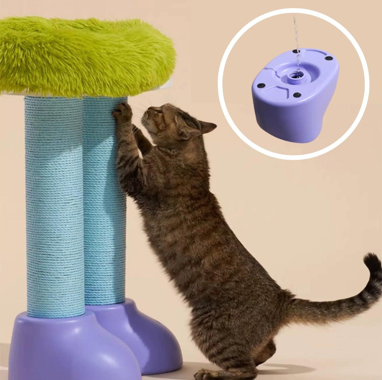 MAKESURE 3-in-1 Cat Scratcher, Bed, and Side Table - Stylish Feline Furniture - {{product.type}} - PawPawUp