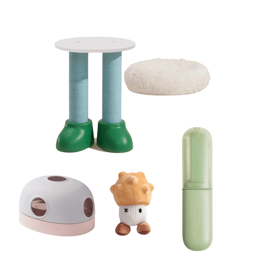 Makesure Cat Care and Play Bundle - {{product.type}} - PawPawUp