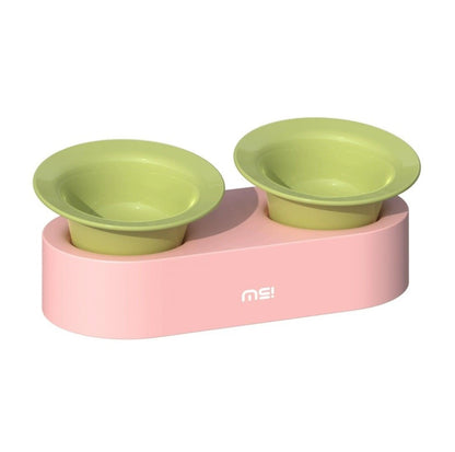 MAKESURE Jingle 2-in-1 Ceramic Pet Bowl Set for Food & Water Cat Bowls - {{product.type}} - PawPawUp
