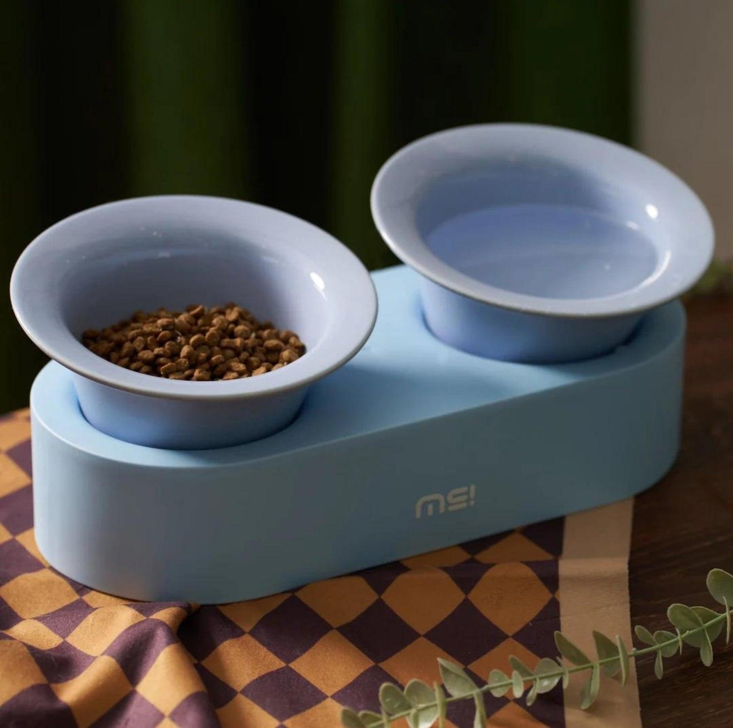 MAKESURE Jingle 2-in-1 Ceramic Pet Bowl Set for Food & Water Cat Bowls - {{product.type}} - PawPawUp