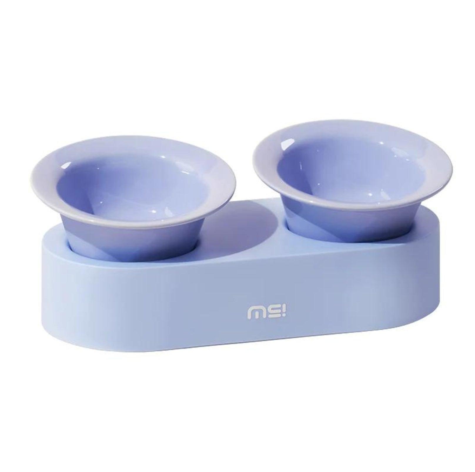 MAKESURE Jingle 2-in-1 Ceramic Pet Bowl Set for Food & Water Cat Bowls - {{product.type}} - PawPawUp