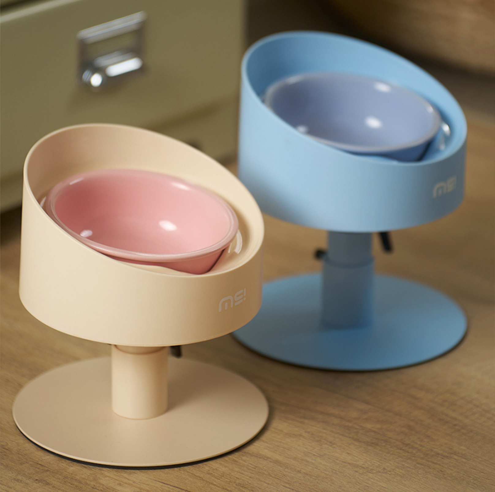 Makesure Sunflower Adjustable Pet Food Bowl - {{product.type}} - PawPawUp
