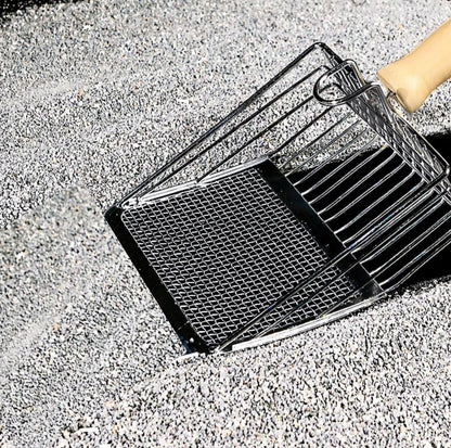 Metal Cat Litter Scoop with Extended Handle - Perfect for PawPuff Ultra Clumping Litter - {{product.type}} - PawPawUp