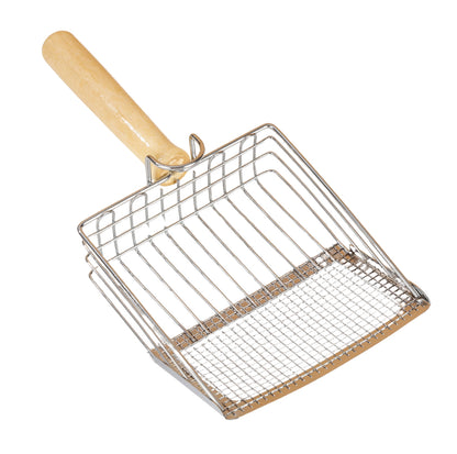 Metal Cat Litter Scoop with Extended Handle - Perfect for PawPuff Ultra Clumping Litter - {{product.type}} - PawPawUp