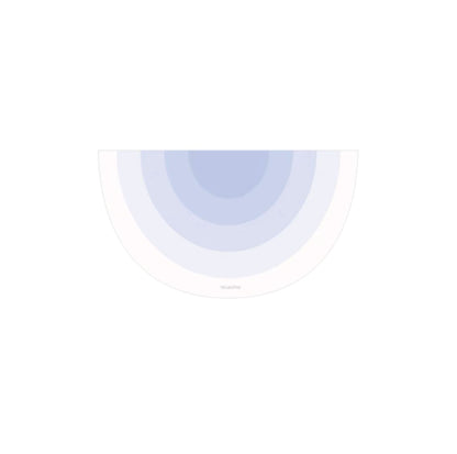 Miaoho Waterproof Semi-Circular Rainbow-Styled Pet Food Mat - {{product.type}} - PawPawUp