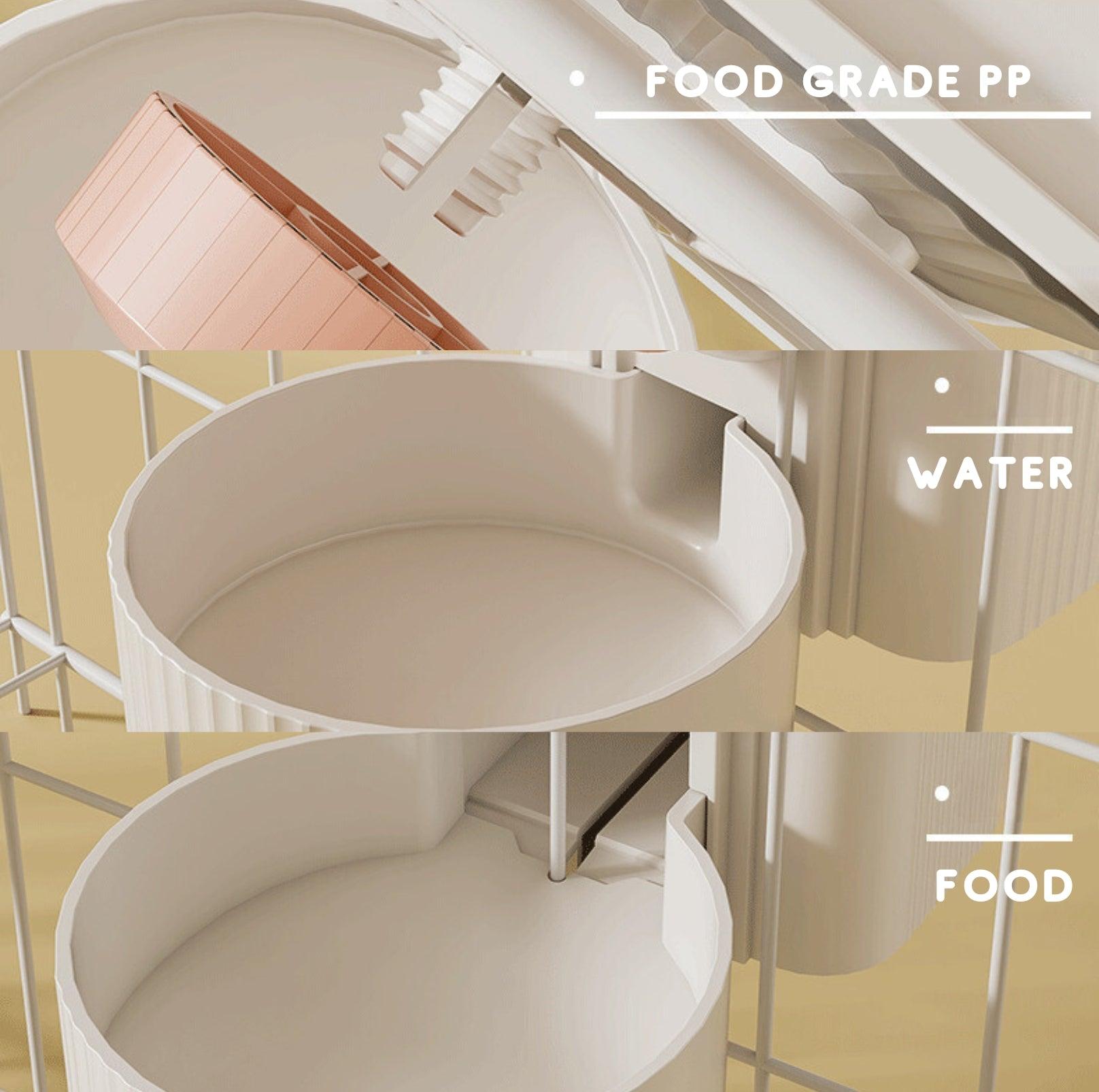 Modern Stylish Pet Hang & Sip Water and Food Feeder - {{product.type}} - PawPawUp