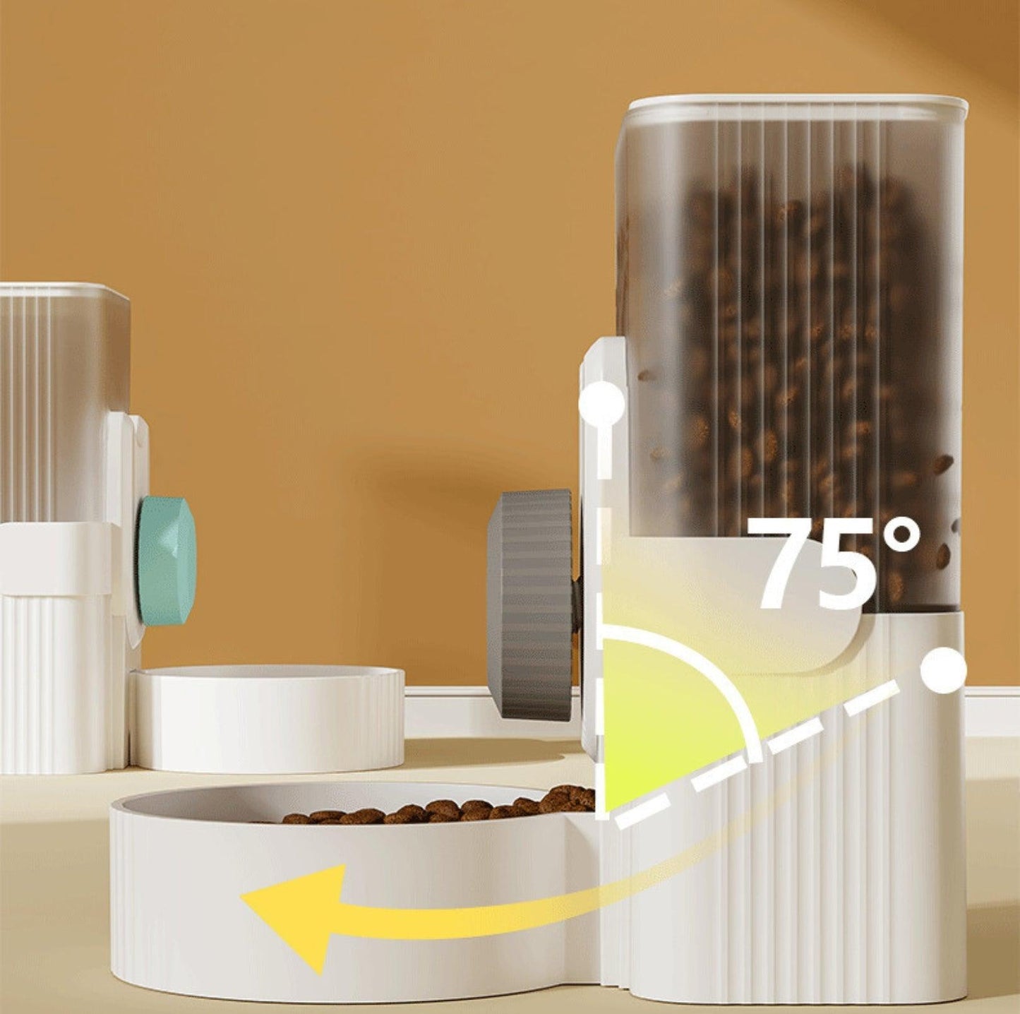 Modern Stylish Pet Hang & Sip Water and Food Feeder - {{product.type}} - PawPawUp